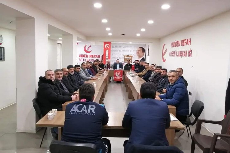 Yeniden Refah Partisi Kayseri’den koordinasyon toplantısı