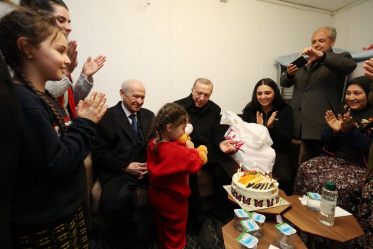 İslahiye’de Cumhurbaşkanı Erdoğan’dan doğum günü sürprizi