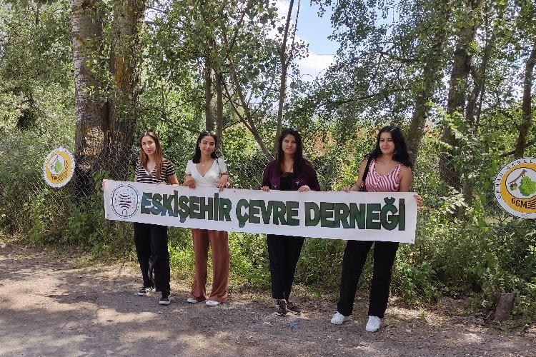 Çevre aktivistlerinden Eskişehir Orman Fidanlığı’na inceleme