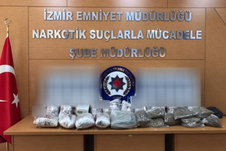 İzmir Emniyeti’nden uyuşturucu operasyonu