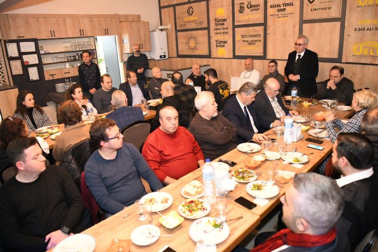 Edirne Keşan’da Başkan Helvacıoğlu gazetecilerle buluştu