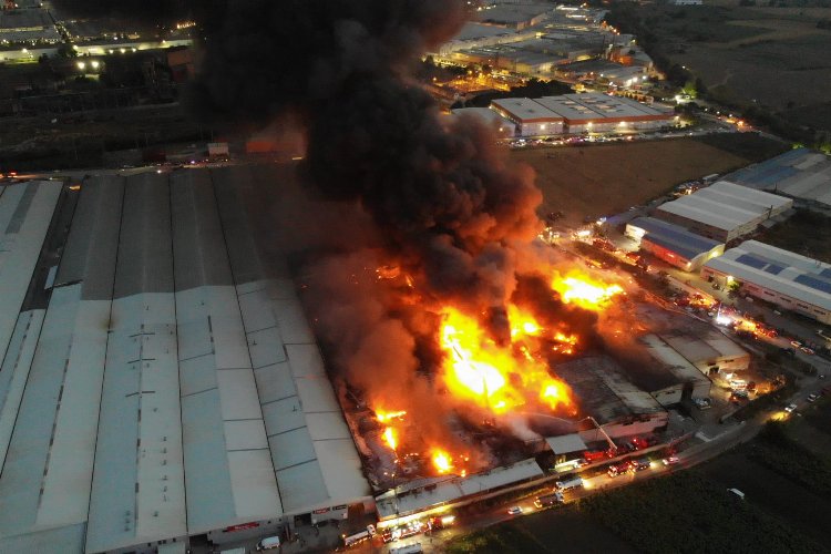 Bursa’da yanan fabrikalara KOSGEB desteği