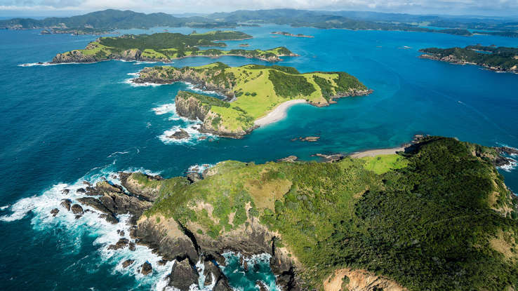 Bay Adaları, Yeni Zelanda