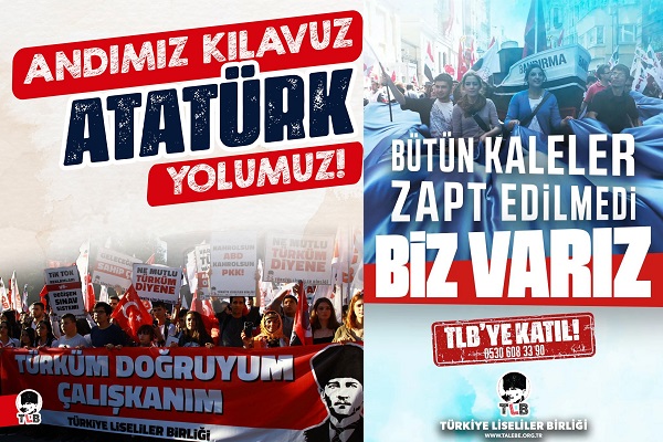 Türkiye Liseliler Birliği Andımız Nöbetlerine başlıyor