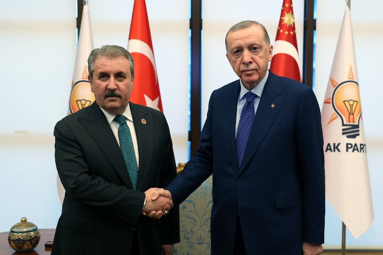 Erdoğan, Destici’yi kabul etti.. Destici’den ‘Cumhur’ mesajı