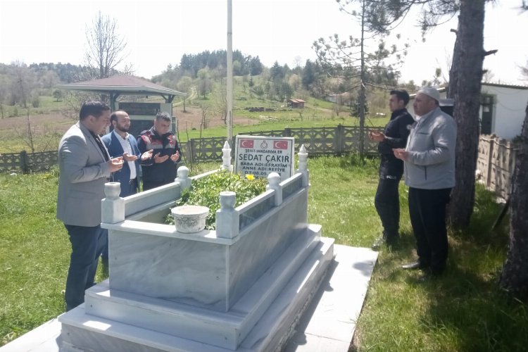 Doğum gününde şehit olan Sedat Çakır mezarı başında anıldı