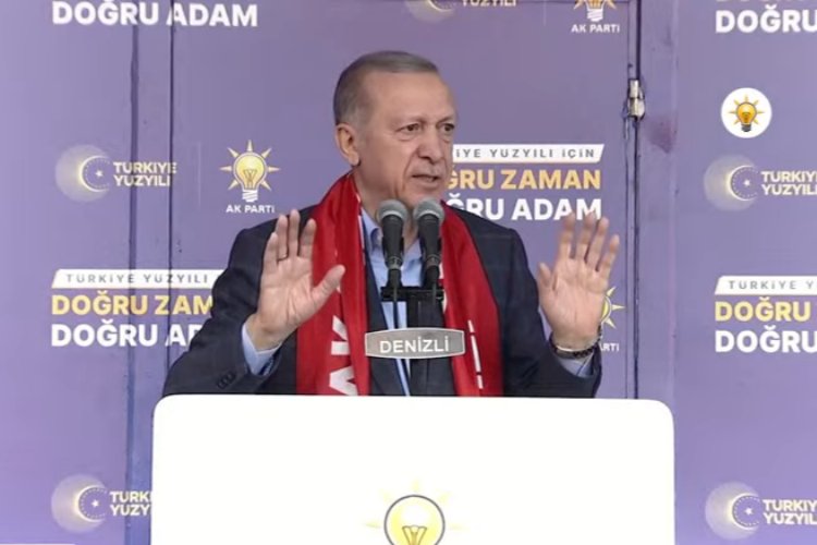 Cumhurbaşkanı Erdoğan Denizli’den seslendi: Hiçbir zaman hayal satmadık