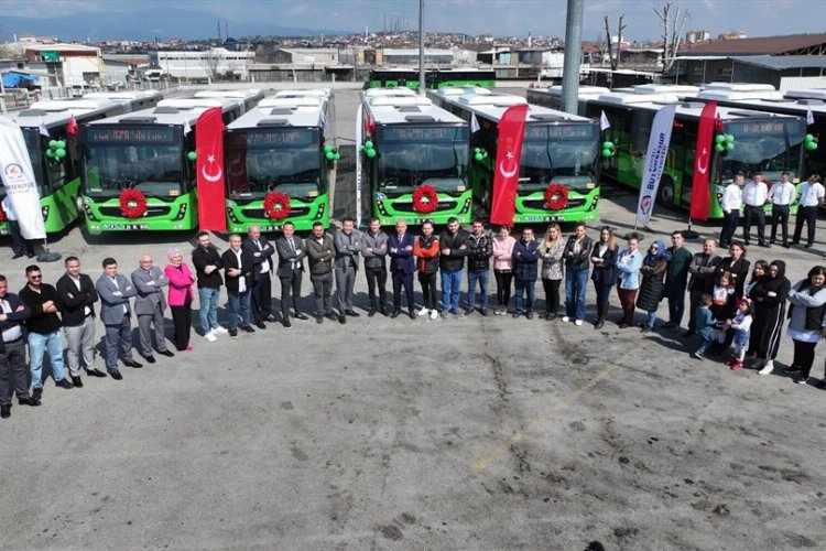 Büyükşehir ulaşım filosu 23 yeni otobüs ile 291’e çıktı