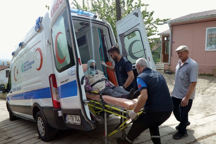 Kocaeli’de nakil ambulanslarıyla tedaviye güvenli ulaşım