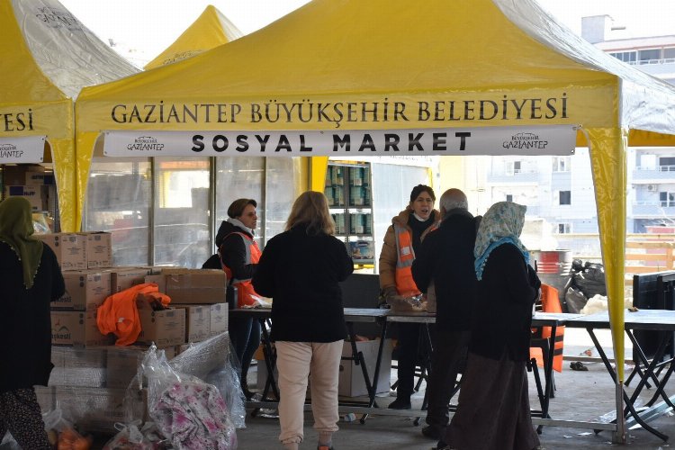 Gaziantep’te sosyal market kuruldu