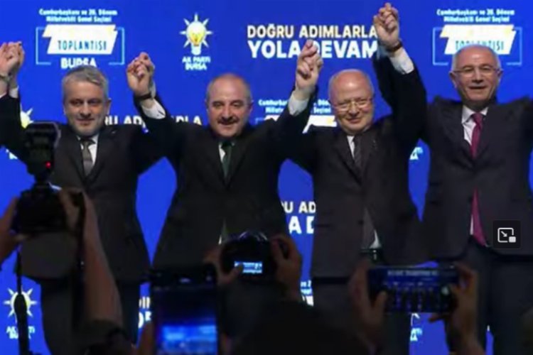 AK Parti Bursa’dan ‘Türkiye irtifa kaybetmesin’ mesajı verildi
