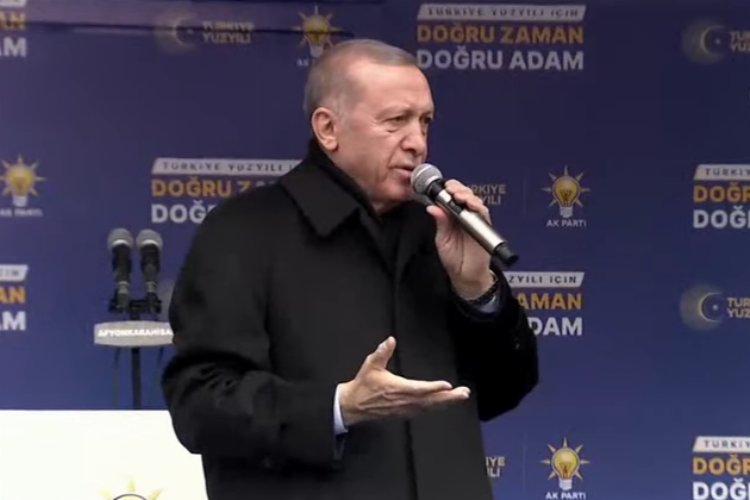 Cumhurbaşkanı Erdoğan’dan ilk miting Afyonkarahisar’da