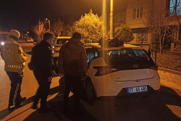 Yalova’dan çalınan aracı Orhangazi polisi yakaladı