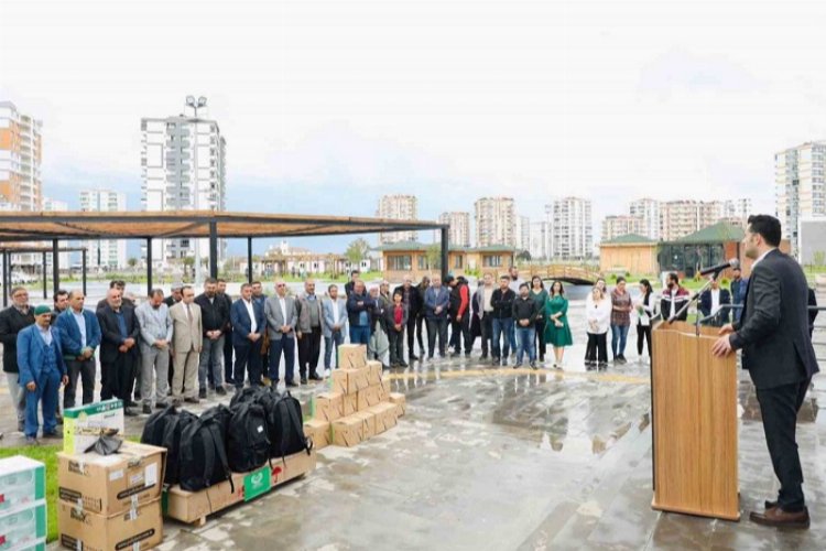Diyarbakır’da besicilere ekipman desteği