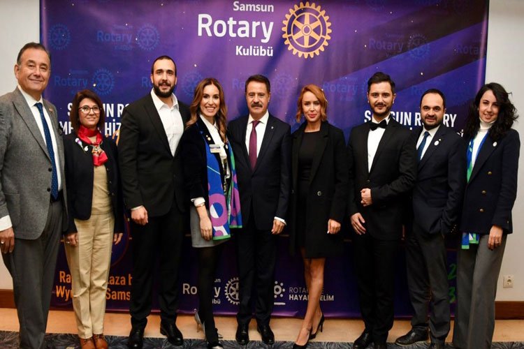 Samsun Rotary Kulübü ‘Meslek Hizmetleri Ödülleri’ verdi