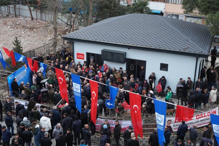 İstanbul Üsküdar’a muhtarlık ve kulüp binası kazandırıldı