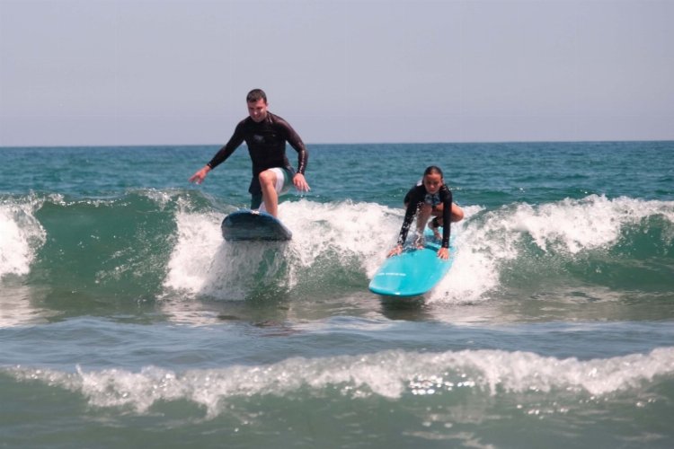 Babalı sörf turizminin merkezi oluyor