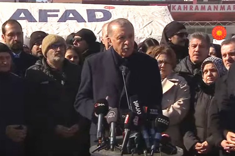 Cumhurbaşkanı Erdoğan deprem bölgesinde… 10’ar bin lira destek ödemesi yapılacak