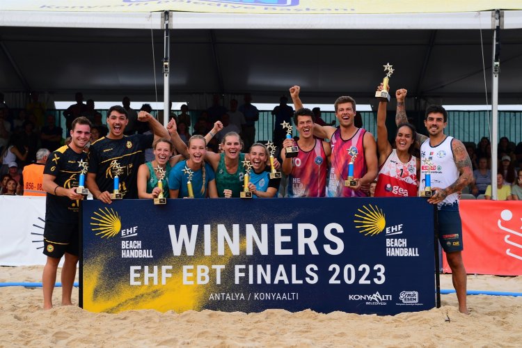 Konyaaltı’nda EHF ebt finalleri sona erdi