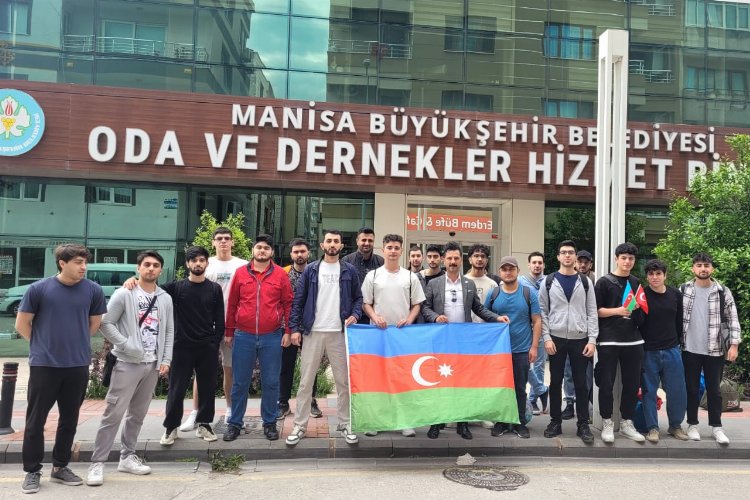 Azerbaycanlı öğrenciler Kula’da buluştu