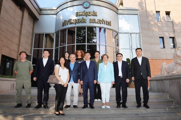 Changzhou  Delegasyonundan Büyükerşen’e ziyaret