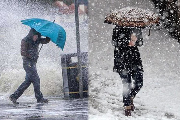 Kar, yağmur, sağanak yağış… Türkiye’de bugün hava nasıl olacak?