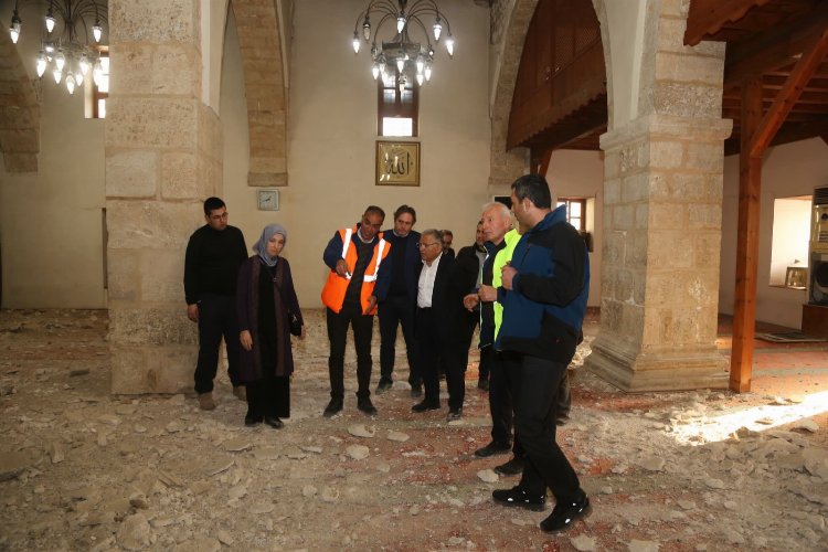 Kayseri’de tarihi camiye büyük restorasyon