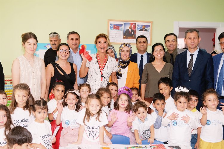 ‘Çocuklar Gülsün Diye’nin 46. anaokulu Kilis’te açıldı