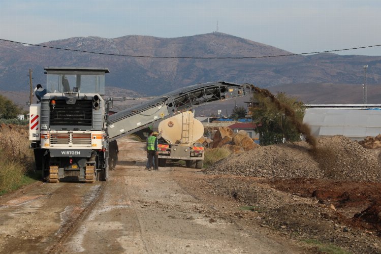 Hatay Kırıkhan’da beton asfalt hazırlığı