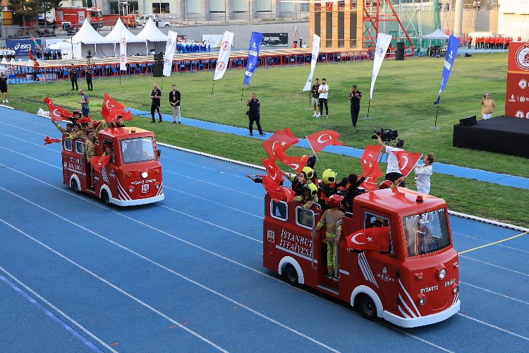 İtfaiyeciler Dünya Şampiyonası için İstanbul’da