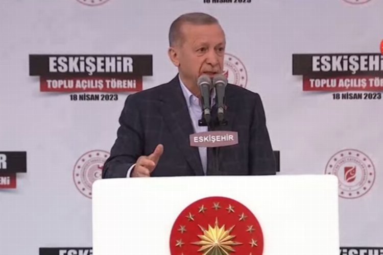 Cumhurbaşkanı Erdoğan Eskişehir’de… Türkiye rayından çıkarılmaya çalışılıyor