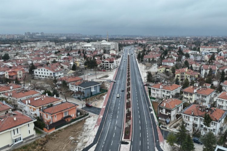 Konya’da Necmettin Erbakan Caddesi’nin bir etabı daha hizmete alındı