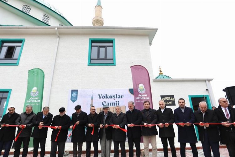 Bursa İnegöl’de Yokuşlar Camisi ibadete açıldı