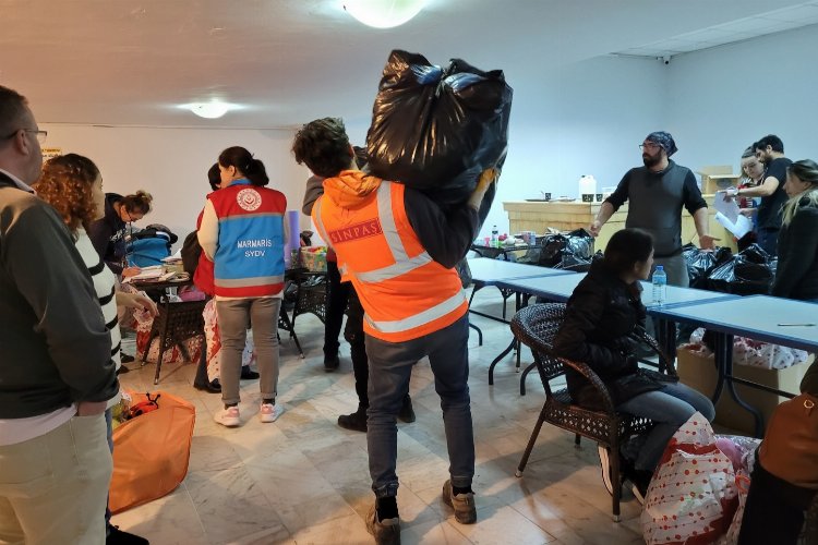 Muğla Marmaris’te 5 bin depremzede misafir ediliyor