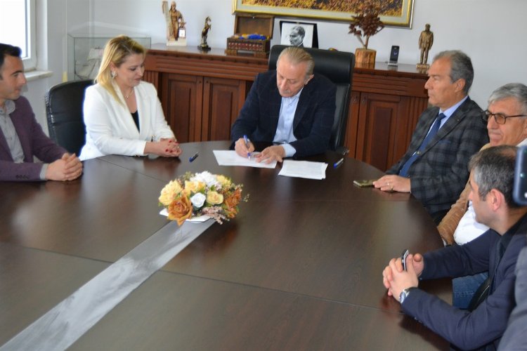 Didim Belediyesi, DİSK ile sözleşmeyi imzaladı