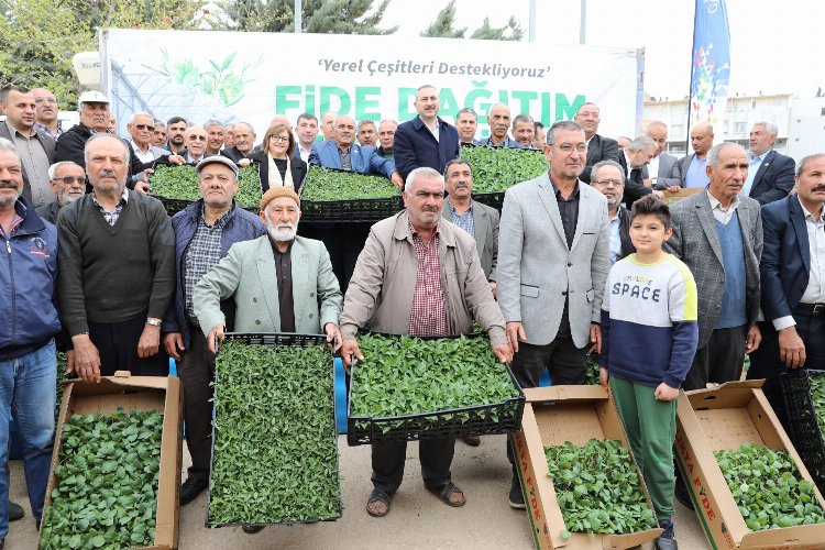 Gaziantep’te çiftçiye ‘yerel ürün fide’ desteği