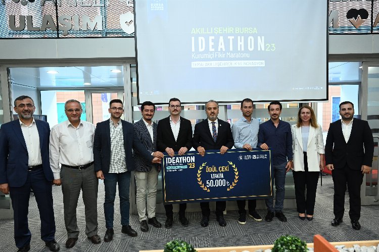 Bursa Büyükşehir’de personelin fikirleri ödüllendirildi