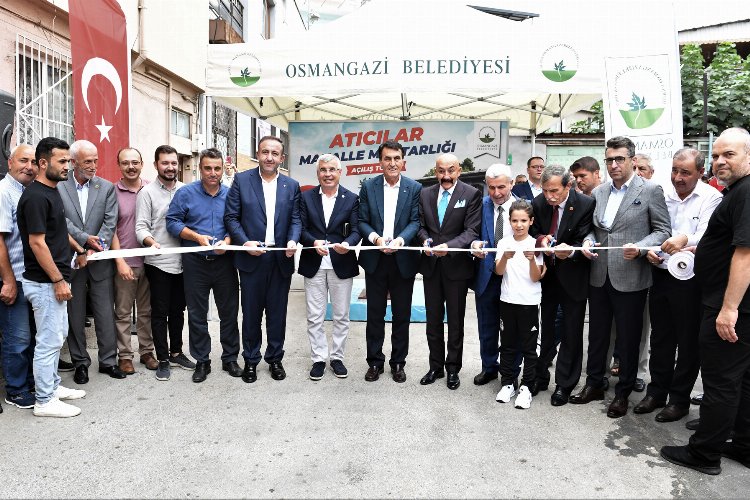 Bursa Osmangazi’de Atıcılar’a yeni muhtarlık binası